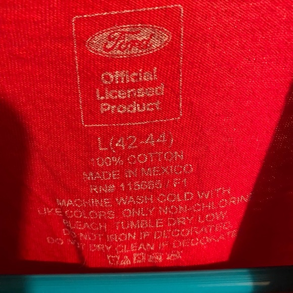Official license FORD RED TEESHIRT - Picture 5 of 7